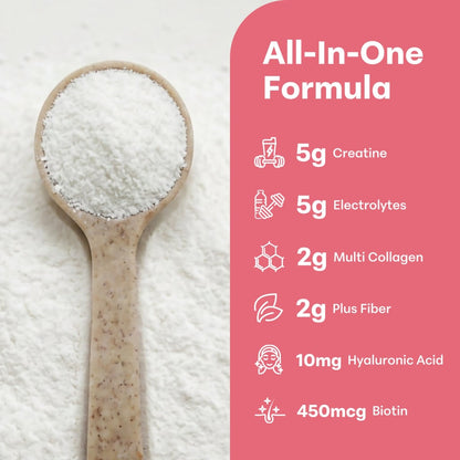 Creatine Hydration Powder 392g Strawberry Flavor